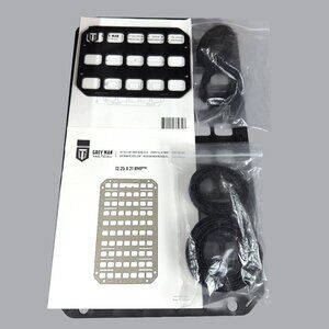 Grey Man Tactical Multiple RMP Rigid MOLLE Panel Kit Vehicle Seat Back Organizer